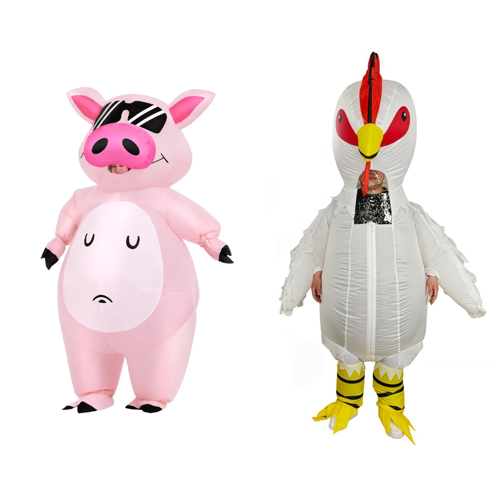 Costume Gonfiabile da Maialino - Cocktail Shaker Set recensione e prezzo