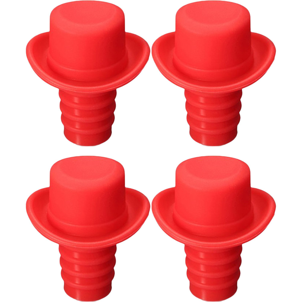 4 tappi in silicone per bottig - Wine Beer Hat recensione e prezzo